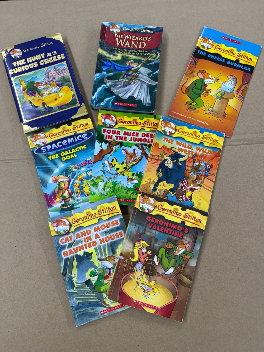 Geronimo Stilton Book Lot